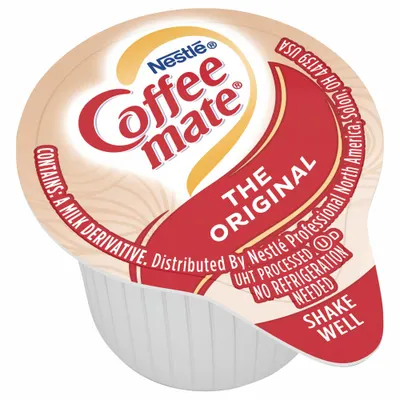 COFFEE MATE Liquid Creamer Original, 0.38 oz Single-Serve Tub - Creamers