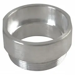 This bung adapter is used to connect hoses or fittings to drums and containers, providing a secure interface for fluid transfer. Typical applications include chemical processing, manufacturing, and fluid handling operations.