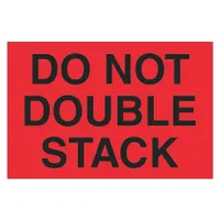 Do Not Double Stack Label: 500 PK (MPN DL1317)
