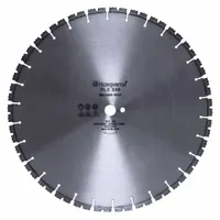 HUSQVARNA Diamond Saw Blade: Concrete, 20 in Blade Dia., 1 in Arbor Size, Wet, Good, Segmented (MPN FLX 230 20)