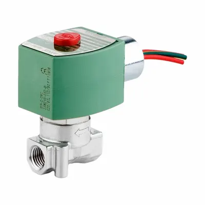 REDHAT Solenoid Valve: 2-Way, Normally Closed, 120V AC, Explosion Proof/Watertight - 2-Way/2-Position, Normally Closed Solenoid Valves