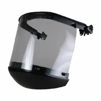 BULLARD Face Shield: Uncoated, Dielectric, Clear, Polycarbonate Visor Material, Dielectric (MPN A400840PX2CP2)