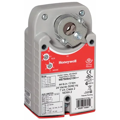 Honeywell MS4103A1130/U Fail-Safe Spring Return Actuator - Fail-Safe Actuators with Spring Return