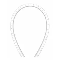 Grommet Edging: Polyethylene, Natural, 0.17 in Wd, 0.19 in Dp, 0.099 in Max. Panel Thick, 100 ft Lg (MPN GEE99F-C)