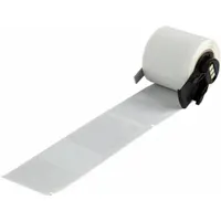 Wraparound Label: 4 3/8 in x 1 1/2 in, 1 1/2 in, Vinyl, White (Matte), For 8 AWG to 2 AWG Wire Gauge (MPN M6-213-427-RO)