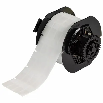 BRADY Wraparound Label: 1 1/4 in x 1/2 in, 1/2 in, Self-Extinguishing Vinyl - Brady Precut Label Rolls