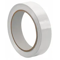 Bag Sealing Tape: 3/8 in Tape Wd, 72 yd Tape Lg, White, 2.4 mil Tape Thick, UPVC (MPN TC414)