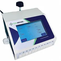 This benchtop temperature meter scans up to 12 thermocouple inputs for multi-channel monitoring and data logging. It measures in Celsius or Fahrenheit with an accuracy of ±1% full-scale or 1°C and supports Min/Max temperature testing functions. Suitable for industrial, laboratory, and process environments