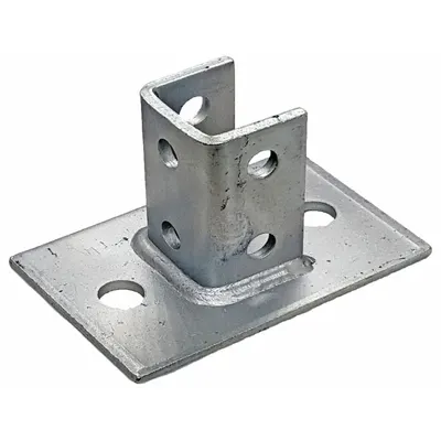 VAST V61SQS2 Post Base for Single Channels - Post Bases for Single Channels