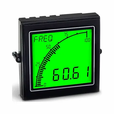 TRUMETER Meter: 9 Display Span - Min, 9,999 Display Span - Max, 100 V AC – 240 V AC - Multi-Function Digital Panel Meters
