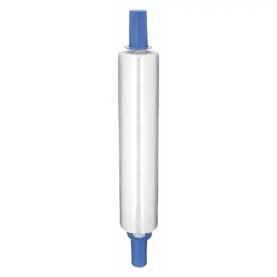 GOODWRAPPERS Handle with Brake Stretch Wrap, Clear, 15 in x 1,000 ft