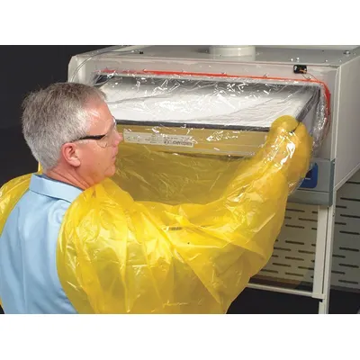 LABCONCO Replacement Bag: HEPA/ULPA, 4 ft Overall Ht, 4 1/2 ft Overall Wd, Bag and Trim - Fume Hood Filters
