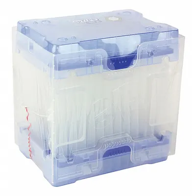 EPPENDORF Pipettor Tip: Non-Sterile, 1,000 ul Capacity, Preconfigured Rack, No Filter - Non-Strerile Pipette Tips