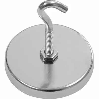 MAG-MATE Ceramic Magnets: Encased, 1.5 in Thick - Cup Ceramic Magnets