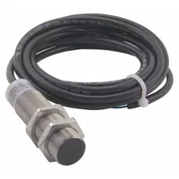 EATON Inductive Cylindrical Proximity Sensor: Non-Terminated Cable, Unshielded, 3 Wires, 10-48V DC (MPN E57P-18UNC8-C2)