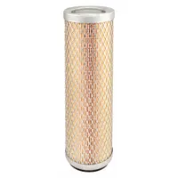 Round-oval engine air filter with axial seal. Overall height 11 in. Removes airborne contaminants to protect engine components. Compatible with Allis-Chalmers vehicles