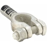 FUSION Battery Terminal: Straight, Crimp, 6 ga, Gray Color, Negative/Positive, Copper/Tin (MPN 4006U)