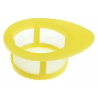 This cell strainer is designed for filtering cell suspensions to remove clumps and debris, ensuring single-cell suspensions. It fits conical tubes and is used in cell culture, flow cytometry, and centrifugation workflows. Overall length: 1 1/2 inches