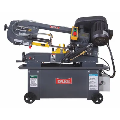 DAKE 7 in x 12 in Mitering Semi-Automatic Horizontal Band Saw - Mitering Semi-Automatic Horizontal Band Saws