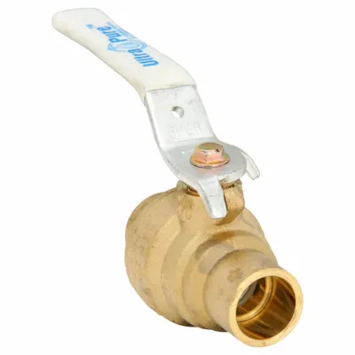 MILWAUKEE VALVE UPBA485B 1/2 Brass Ball Valve - Brass Ball Valves