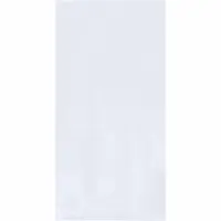 APPROVED VENDOR Open-Ended Bag: Light-Duty, Polyethylene (PE), 1 mil Thick, 10 in Wd, 1,000 PK