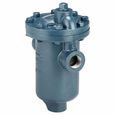 ARMSTRONG INTERNATIONAL Steam Trap: Cast Iron, 1 in FNPT, 11,000 lb/hr, 130 psi Max., 450°F Max. - Standard Inverted-Bucket Steam Traps