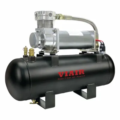 VIAIR CORPORATION 2 gal Horizontal Portable Electric Air - Portable Electric Air Compressor Combo Kits