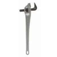 RIDGID Offset Pipe Wrench: 3 in Jaw Capacity, Serrated, 24 in Overall Lg, I-Beam (MPN 31130)
