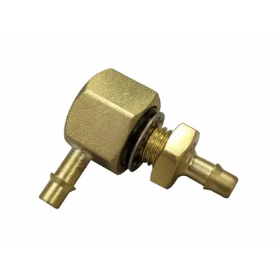 MEM-CO Standard Brass Barbed Tube Fitting - Standard Brass Barbed Tube Fittings