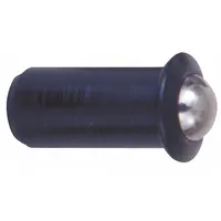 TE-CO Ball Plunger: Press Fit, Steel Body w/ SS Ball, 3/16 in Body Dia, 5 PK (MPN 53701)