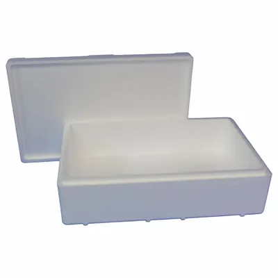 POLAR TECH Insulated Shipping Container: 20 1/2 in x 12 1/2 in x 5 1/8 in, 0.75 in Insert Wall Thick - Insulated Box & Foam Shipping Kits