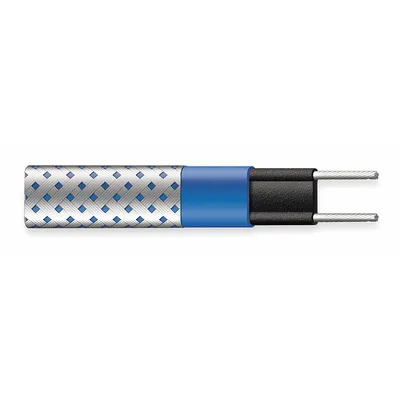 RAYCHEM Electric Heating Cable: For Indoor Only, 50 ft Cable Lg, 120V AC - Cut-to-Length Electric Heating Cables