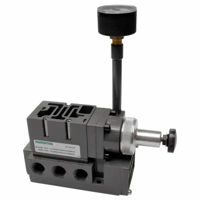 NUMATICS SANDWICH REGULATOR NUMATICS 153RS415O016W00 Sandwich Regulator, 5-60 psig, Mark 15 - Numatics Sandwich Manifold Compressed Air Regulators