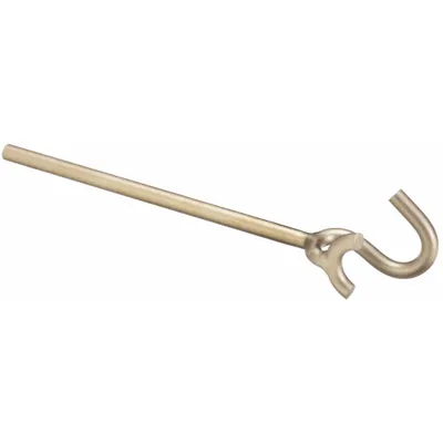 AMPCO Claw Valve Wheel Wrench, 14 1/2 in Overall Length, Aluminum Bronze (WV-10) - Claw Valve Wheel Wrenches