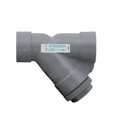 HAYWARD Y Strainer: 2 in, NPT, Mesh, 0.0469 in Screen Size, CPVC, FPM, 7 1/8 in Ht - CPVC Y Strainers