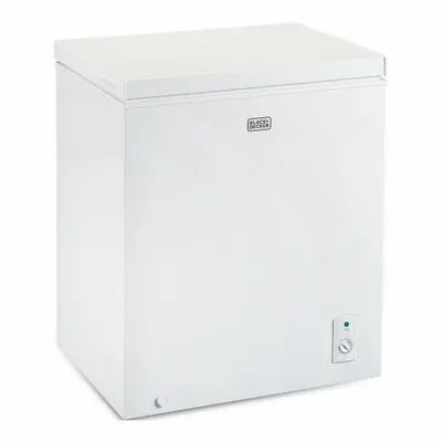 BLACK & DECKER Chest Freezer: White, 5 cu ft Capacity - Chest Freezers