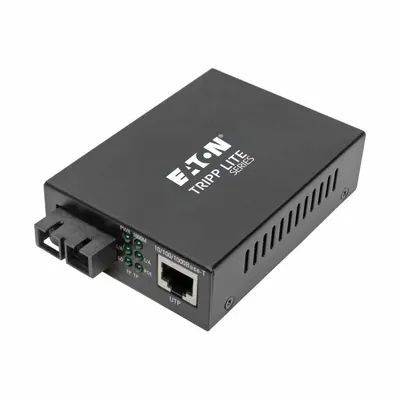 EATON TRIPP LITE RJ45/SC Multimode Fiber to Ethernet Media Converter - Ethernet Extending Converters