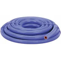 FLEXTECH Heater Hose: 3/4 in Hose Inside Dia., 25 ft Hose Lg, Blue, Silicone, Silicone (MPN HH-075 X 25)