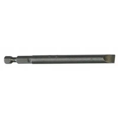 APEX Power Bit: Power Bit, Slotted Head, Imperial, 5F-6R Bit Industry Size, Std - Impact Bits