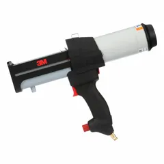This cartridge-type applicator is designed for dispensing two-part epoxy materials from 7.03 fl oz cartridges. It delivers a consistent 1:1 mix ratio and features an enclosed frame for controlled application. Suitable for industrial bonding, sealing, and repair tasks requiring precise metering of two-part adhesives.