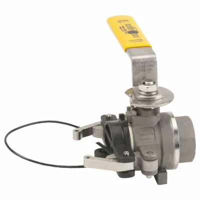 BANJO DM100ASS Stainless Steel Dry Disconnect Coupling, 1 in FNPT, 150 psi - Stainless Steel Dry Disconnect Couplings