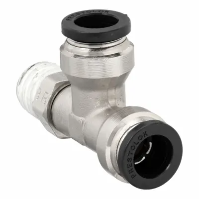 PARKER Nickel-Plated Brass Tube Fitting - Nickel-Plated Brass Tube Fittings