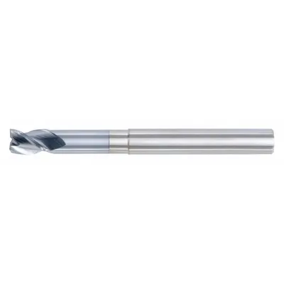 WIDIA HANITA Reduced-Neck Carbide Square End Mill for Aluminum - Reduced-Neck Carbide Square End Mills for Aluminum
