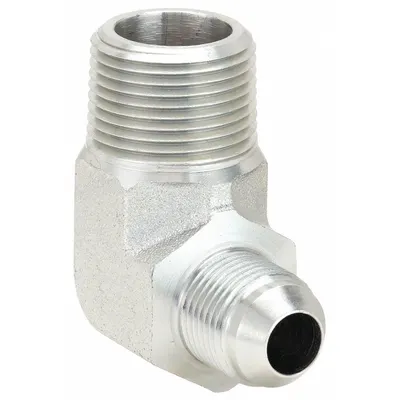 AEROQUIP 2024-12-8S NPTF-to-JIC Steel Hydraulic Hose Adapter - NPTF-to-JIC Steel Hydraulic Hose Adapters