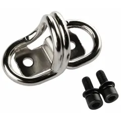 Tethering attachment for securing compatible rotary hammers to an anchor point. Helps prevent accidental tool drops when working at height. Designed for use with specific MAKITA models.