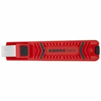Cable Stripper: Manual, 4 to 16 mm, 5 1/4 in Overall Lg, Std Cushion Grip, Stainless Steel (MPN 16 20 16 SB)