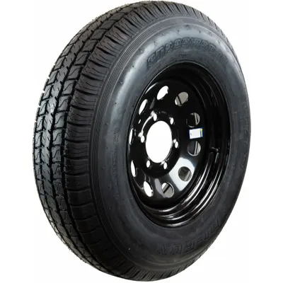 HI-RUN ST225/75D15 ST Trailer Tire & Wheel Assembly - Street Tire & Wheel Assembly