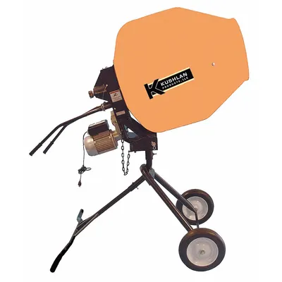 KUSHLAN PRODUCTS 10 cu ft Corded Concrete Mixer - Corded Cement Mixers