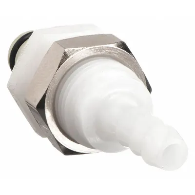 COLDER Quick Connection Insert: Insert, 3/16 in Pipe Size, Barbed x Barbed, Acetal - Acetal Quick-Disconnect Tube Fittings