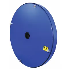 Steel hose reel drive spring assembly with canister, designed for use with COXREELS EN-SERIES reels. Provides retraction force for hose reels in industrial, automotive, and maintenance settings.